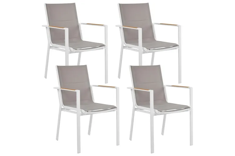 Karmstol Vit, Grå, Brun