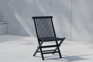 Kenya spisestol utendørs - Svart - Hagemøbler & utemiljø - Balkong & terrasse - Balkongmøbler - Balkongstoler