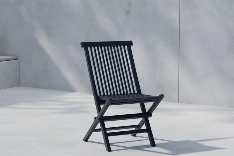 Kenya spisestol utendørs, Svart