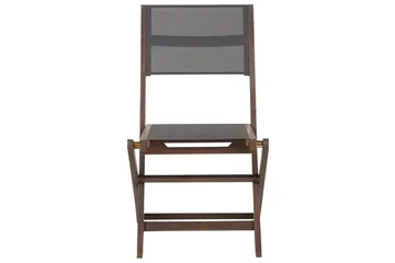 Kettelle Klappstol Utendørs 57x50x90 cm - Mørk Brun/Grå - Hagemøbler & utemiljø - Balkong & terrasse - Balkongmøbler - Balkongstoler