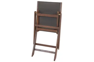 Kettelle Klappstol Utendørs 57x50x90 cm - Mørk Brun/Grå - Hagemøbler & utemiljø - Balkong & terrasse - Balkongmøbler - Balkongstoler