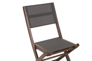 Kettelle Klappstol Utendørs 57x50x90 cm - Mørk Brun/Grå - Hagemøbler & utemiljø - Balkong & terrasse - Balkongmøbler - Balkongstoler