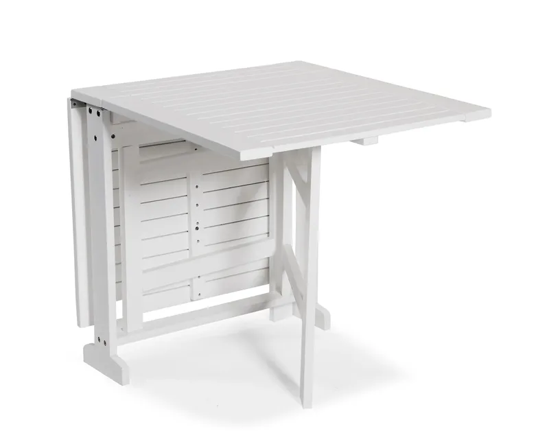 Klaffebord Hillerstorp Åre 70 x 16/76/136 cm, Hvit