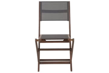 Klapstol Utendørs Kettelle 57x50x90 cm - Mørk Brun/Grå - Hagemøbler & utemiljø - Balkong & terrasse - Balkongmøbler - Balkongstoler