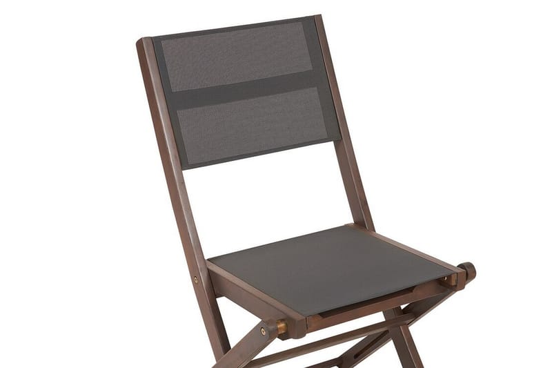 Klapstol Utendørs Kettelle 57x50x90 cm - Mørk Brun/Grå - Hagemøbler & utemiljø - Balkong & terrasse - Balkongmøbler - Balkongstoler