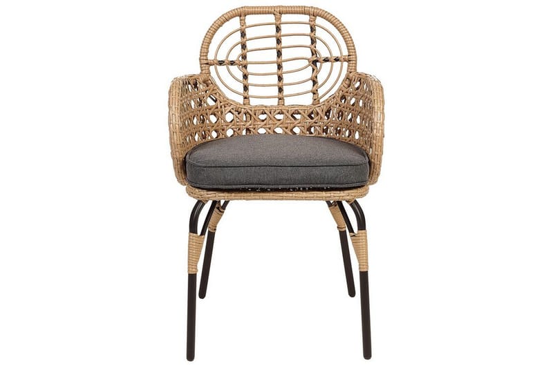 Leamington Lenestol - Natur/Beige/Grå/Sort - Hagemøbler & utemiljø - Balkong & terrasse - Balkongmøbler - Balkongstoler