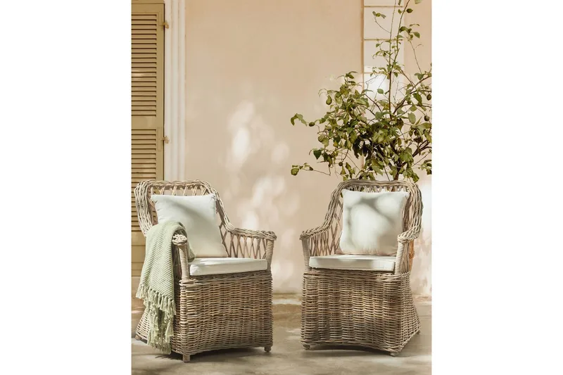 Lenestolsett for 2 Maros II - Hagemøbler & utemiljø - Balkong & terrasse - Balkongmøbler - Balkongstoler