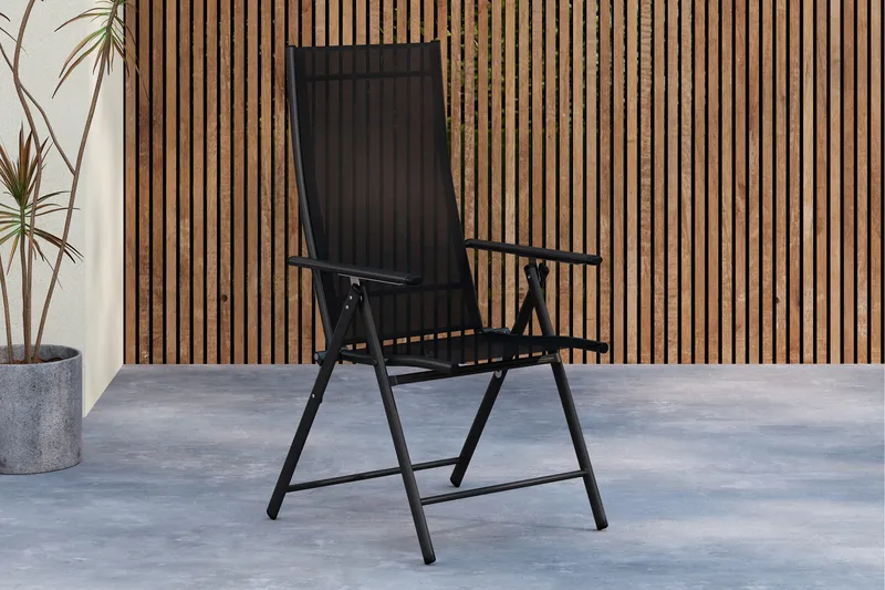 Levanzo Karmstol Utendørs - Svart - Hagemøbler & utemiljø - Balkong & terrasse - Balkongmøbler - Balkongstoler