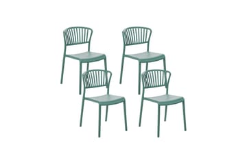 Leverano Spisestol Utendørs - Grønn - Hagemøbler & utemiljø - Balkong & terrasse - Balkongmøbler - Balkongstoler