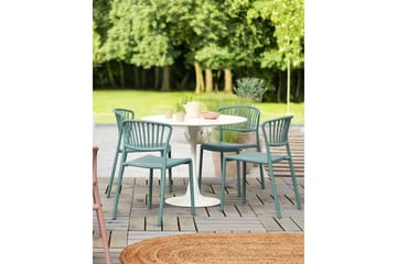 Leverano Spisestol Utendørs - Grønn - Hagemøbler & utemiljø - Balkong & terrasse - Balkongmøbler - Balkongstoler