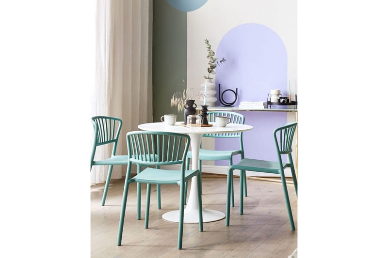 Leverano Spisestol Utendørs - Grønn - Hagemøbler & utemiljø - Balkong & terrasse - Balkongmøbler - Balkongstoler