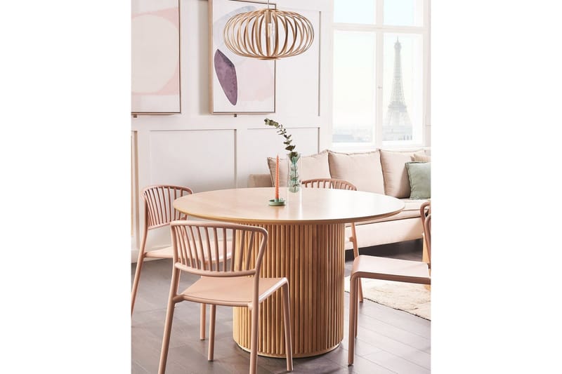 Leverano Spisestol Utendørs - Rosa - Hagemøbler & utemiljø - Balkong & terrasse - Balkongmøbler - Balkongstoler