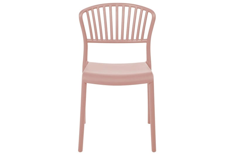 Leverano Spisestol Utendørs - Rosa - Hagemøbler & utemiljø - Balkong & terrasse - Balkongmøbler - Balkongstoler