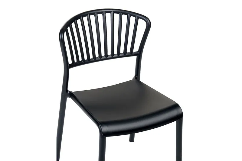 Leverano Spisestol Utendørs - Svart - Hagemøbler & utemiljø - Balkong & terrasse - Balkongmøbler - Balkongstoler