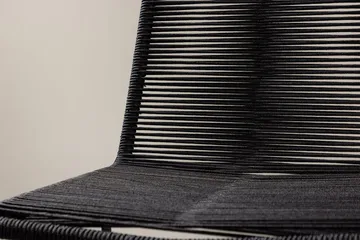 Lindos spisestol utendørs - Svart - Hagemøbler & utemiljø - Balkong & terrasse - Balkongmøbler - Balkongstoler