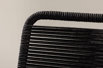 Lindos spisestol utendørs - Svart - Hagemøbler & utemiljø - Balkong & terrasse - Balkongmøbler - Balkongstoler