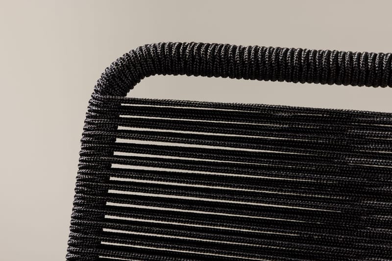 Lindos spisestol utendørs - Svart - Hagemøbler & utemiljø - Balkong & terrasse - Balkongmøbler - Balkongstoler