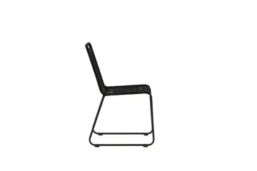 Lindos spisestol utendørs - Svart - Hagemøbler & utemiljø - Balkong & terrasse - Balkongmøbler - Balkongstoler