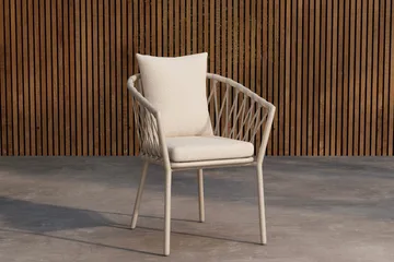 Linos spisestol utendørs - Hvit - Hagemøbler & utemiljø - Balkong & terrasse - Balkongmøbler - Balkongstoler