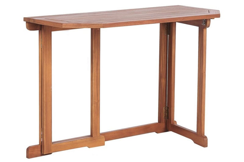 Manuele Balkongbord 110x47 cm - Lysebrun - Hagemøbler & utemiljø - Balkong & terrasse - Balkongmøbler - Balkongbord