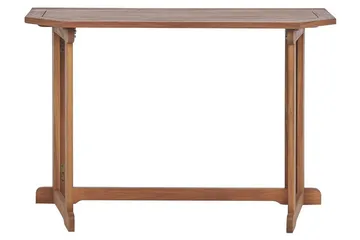 Manuele Balkongbord 110x47 cm - Lysebrun - Hagemøbler & utemiljø - Balkong & terrasse - Balkongmøbler - Balkongbord