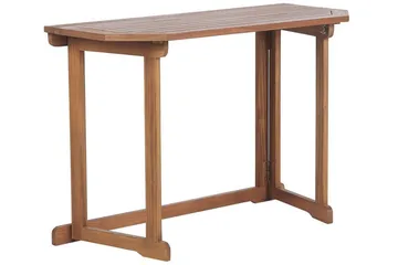 Manuele Balkongbord 110x47 cm - Lysebrun - Hagemøbler & utemiljø - Balkong & terrasse - Balkongmøbler - Balkongbord