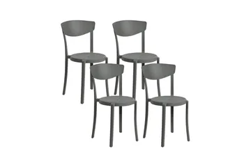 Maple Creek Spisestol Utendørs - Mørk Grå - Hagemøbler & utemiljø - Balkong & terrasse - Balkongmøbler - Balkongstoler