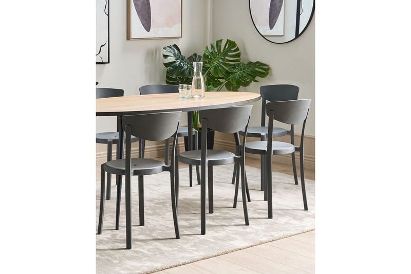 Maple Creek Spisestol Utendørs - Mørk Grå - Hagemøbler & utemiljø - Balkong & terrasse - Balkongmøbler - Balkongstoler