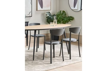 Maple Creek Spisestol Utendørs - Mørk Grå - Hagemøbler & utemiljø - Balkong & terrasse - Balkongmøbler - Balkongstoler