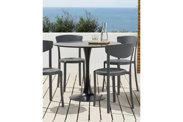 Maple Creek Spisestol Utendørs - Mørk Grå - Hagemøbler & utemiljø - Balkong & terrasse - Balkongmøbler - Balkongstoler