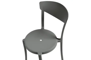 Maple Creek Spisestol Utendørs - Mørk Grå - Hagemøbler & utemiljø - Balkong & terrasse - Balkongmøbler - Balkongstoler