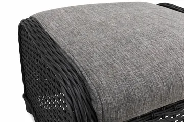 Marcus Fotskammel til Ørelappstol - Svart - Hagemøbler & utemiljø - Balkong & terrasse - Balkongmøbler - Balkongstoler