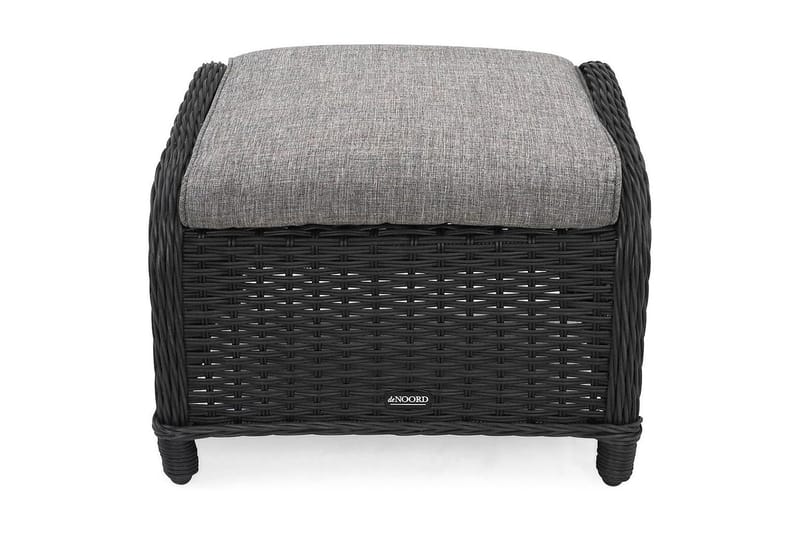 Marcus Fotskammel til Ørelappstol - Svart - Hagemøbler & utemiljø - Balkong & terrasse - Balkongmøbler - Balkongstoler