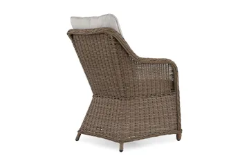 Marcus utelenestol i kunstrotting, loungestol - Natur - Hagemøbler & utemiljø - Balkong & terrasse - Balkongmøbler - Balkongstoler