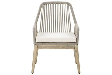 Matstol Beliani Olbia set om 2 Cream white - Hagemøbler & utemiljø - Balkong & terrasse - Balkongmøbler - Balkongstoler