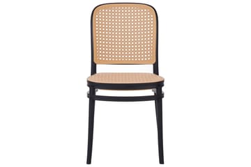 Matstol Beliani Plose set om 4 Beige - Hagemøbler & utemiljø - Balkong & terrasse - Balkongmøbler - Balkongstoler