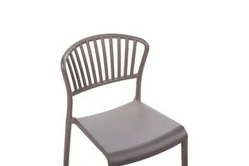 Matstol Utendørs Leverano - Beige - Hagemøbler & utemiljø - Balkong & terrasse - Balkongmøbler - Balkongstoler