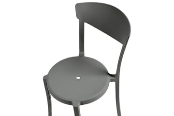 Matstol Utendørs Maple Creek - Mørk Grå - Hagemøbler & utemiljø - Balkong & terrasse - Balkongmøbler - Balkongstoler