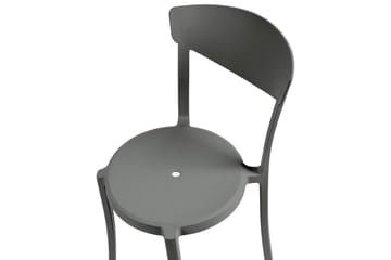 Matstol Utendørs Maple Creek - Mørk Grå - Hagemøbler & utemiljø - Balkong & terrasse - Balkongmøbler - Balkongstoler