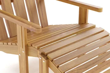 Menorca Armstol – Solstol i tre Utendørs - Teak / Natur - Hagemøbler & utemiljø - Loungemøbler - Loungestol utendørs