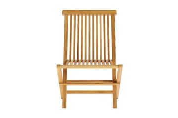Menorca Sammenleggbar Spisestol i tre Utendørs - Teak / Natur - Hagemøbler & utemiljø - Balkong & terrasse - Balkongmøbler - Balkongstoler