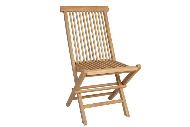 Milano Sammenleggbar stol 2-pakning - Tre - Hagemøbler & utemiljø - Balkong & terrasse - Balkongmøbler - Balkongstoler