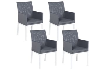 Monteroni Lenestol - Grå/Hvit - Hagemøbler & utemiljø - Balkong & terrasse - Balkongmøbler - Balkongstoler