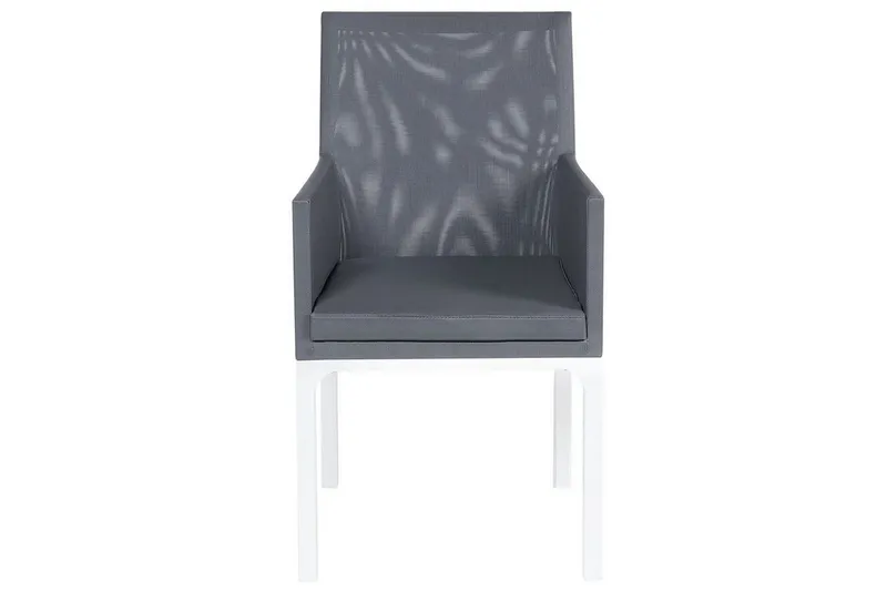 Monteroni Lenestol - Grå/Hvit - Hagemøbler & utemiljø - Balkong & terrasse - Balkongmøbler - Balkongstoler