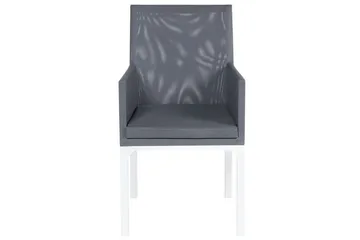 Monteroni Lenestol - Grå/Hvit - Hagemøbler & utemiljø - Balkong & terrasse - Balkongmøbler - Balkongstoler