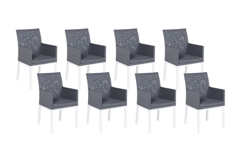 Monteroni Lenestol - Grå/Hvit - Hagemøbler & utemiljø - Balkong & terrasse - Balkongmøbler - Balkongstoler