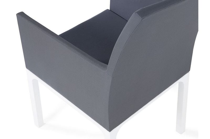 Monteroni Lenestol - Grå/Hvit - Hagemøbler & utemiljø - Balkong & terrasse - Balkongmøbler - Balkongstoler