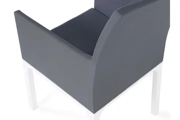 Monteroni Lenestol - Grå/Hvit - Hagemøbler & utemiljø - Balkong & terrasse - Balkongmøbler - Balkongstoler
