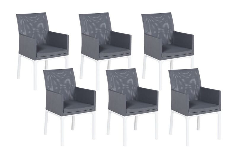 Monteroni Lenestol - Grå/Hvit - Hagemøbler & utemiljø - Balkong & terrasse - Balkongmøbler - Balkongstoler