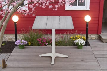 Palermo Bistrobord 70×70 cm - Grå/Beige - Hagemøbler & utemiljø - Balkong & terrasse - Balkongmøbler - Balkongbord